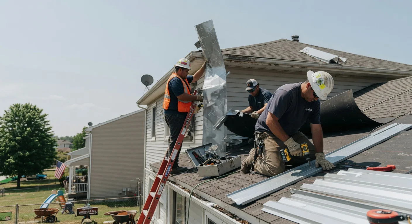 Metal Roofing Installation in Slagle, LA near me